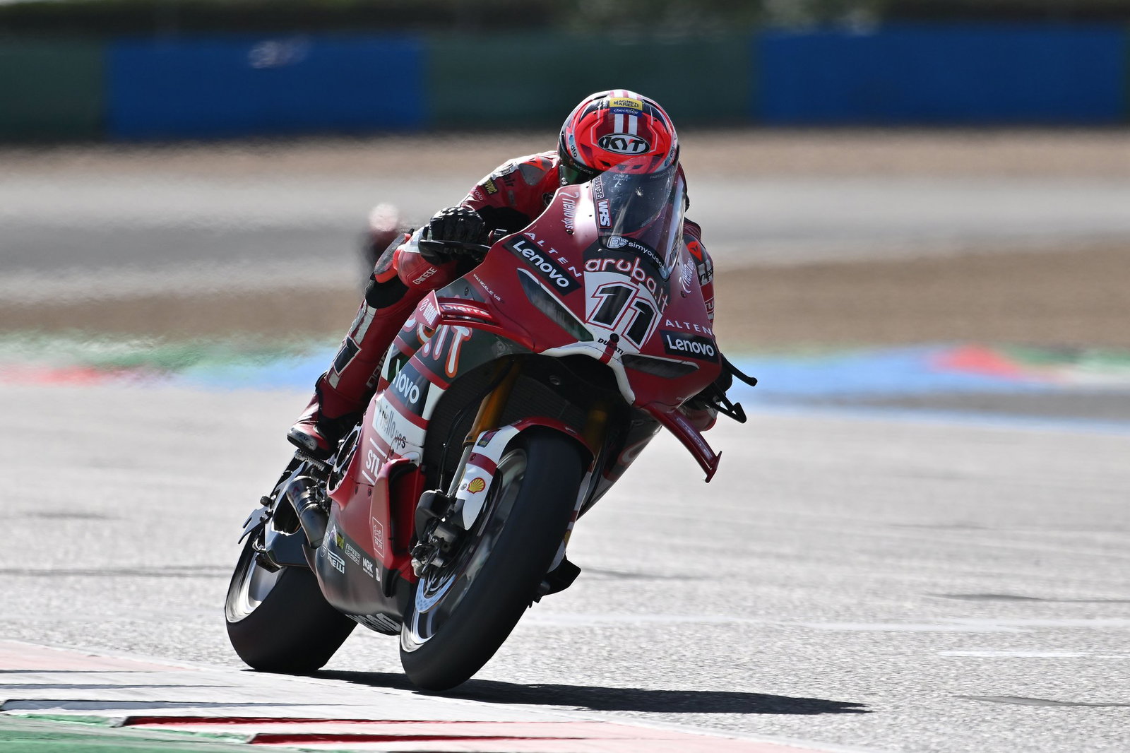 Nicolo Bulega riding a Panigale V4 R. Credit: Gold and Goose.