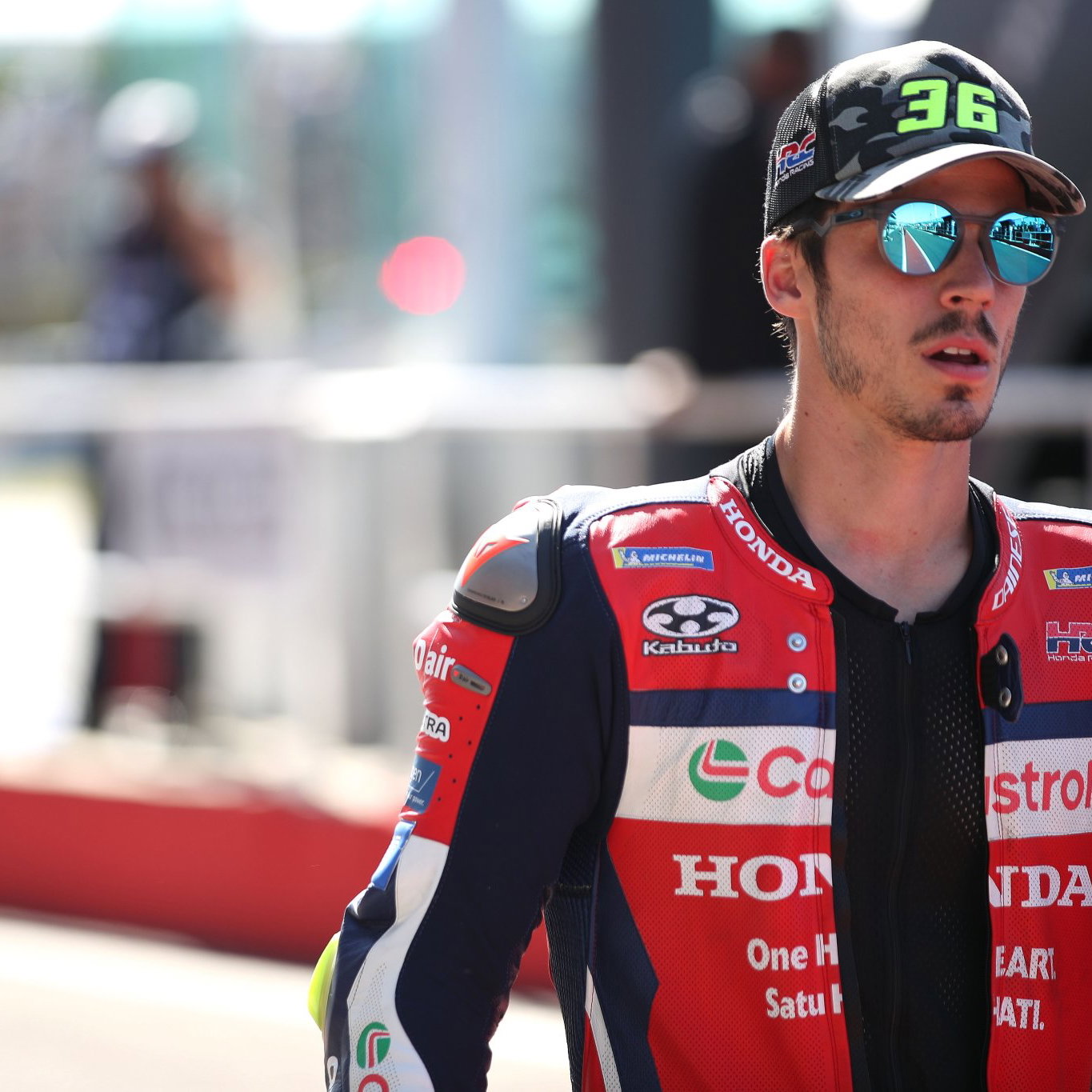 Joan Mir at the San Marino GP. Credit: Gold and Goose.