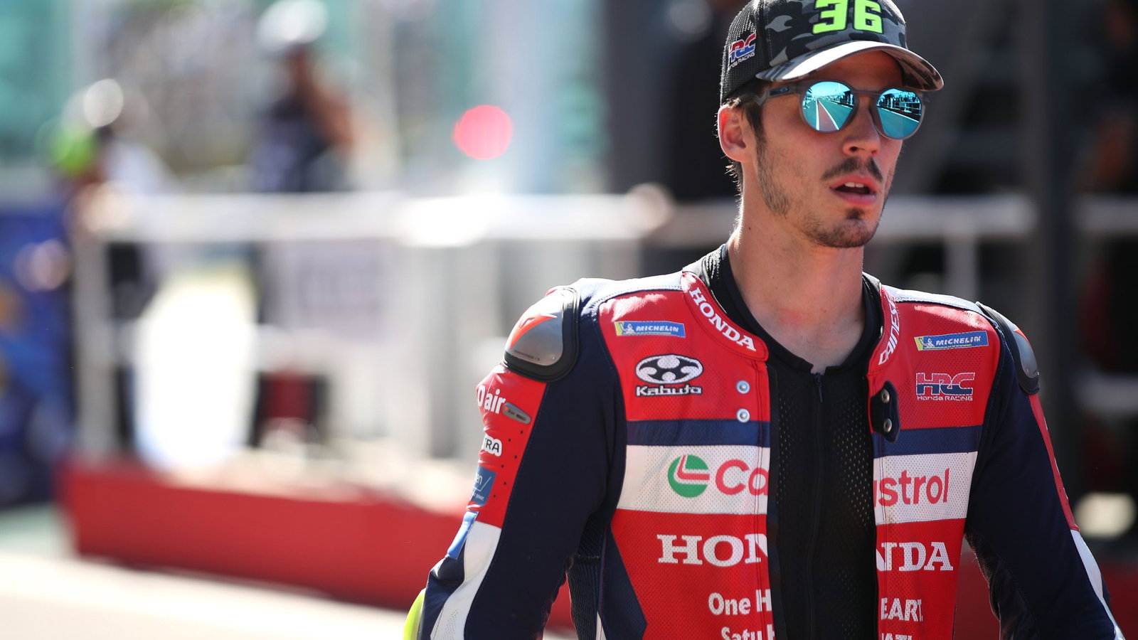 Joan Mir at the San Marino GP. Credit: Gold and Goose.