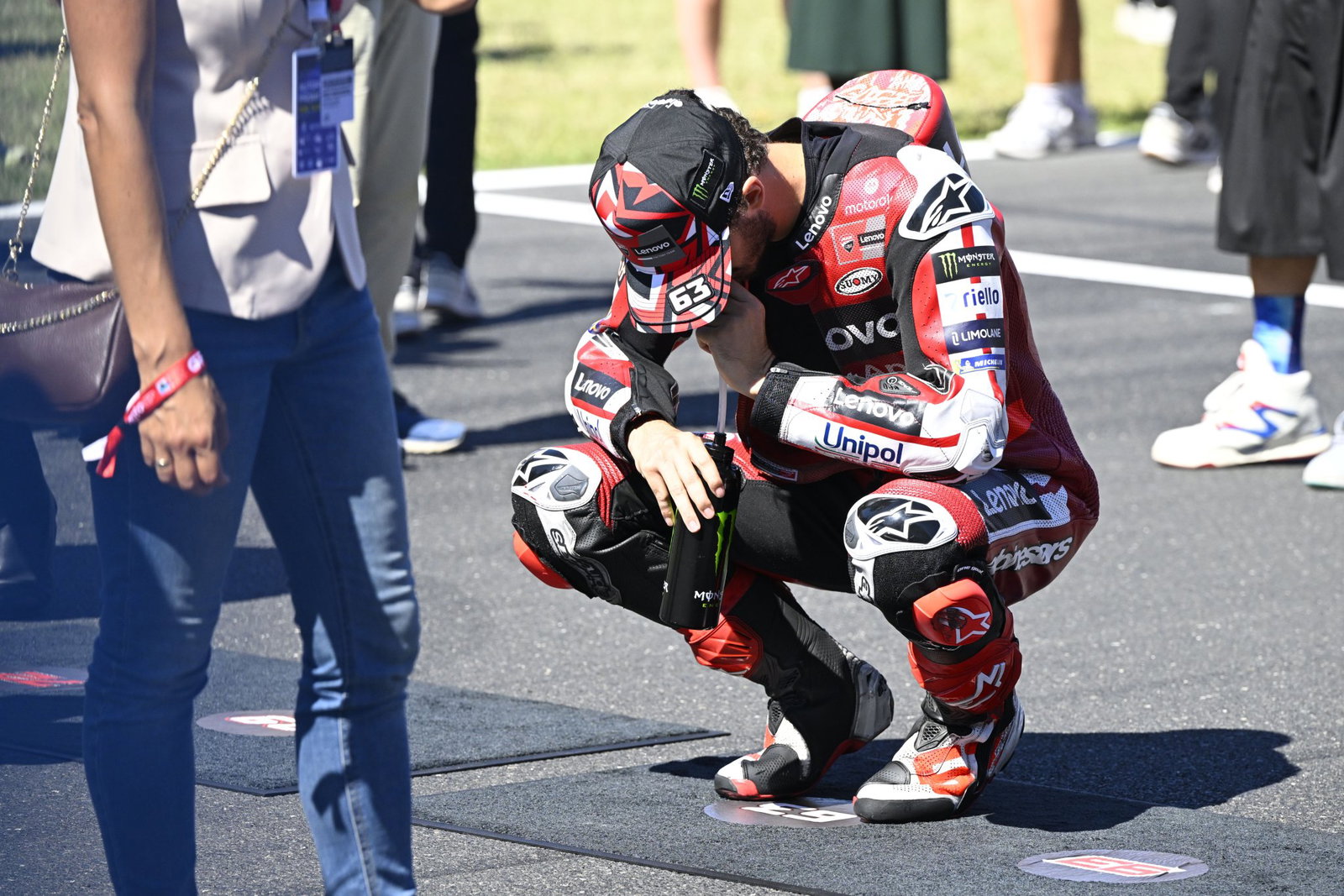 Francesco Bagnaia at Misano. Credit: Gold and Goose.