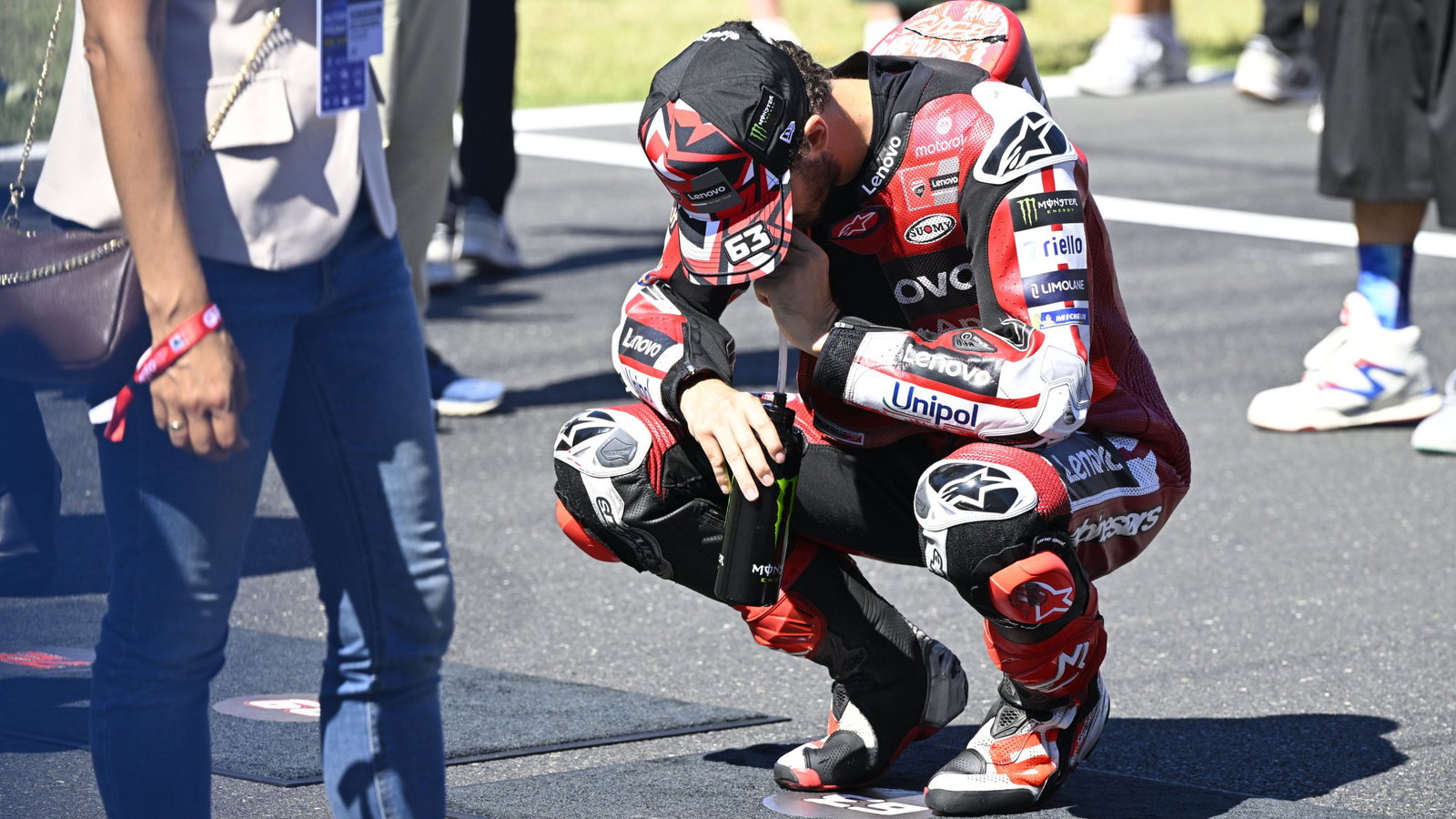 Francesco Bagnaia at Misano. Credit: Gold and Goose.