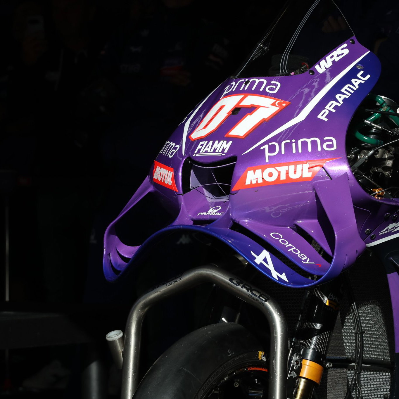 Yamaha front wing design. Credit: Gold and Goose.