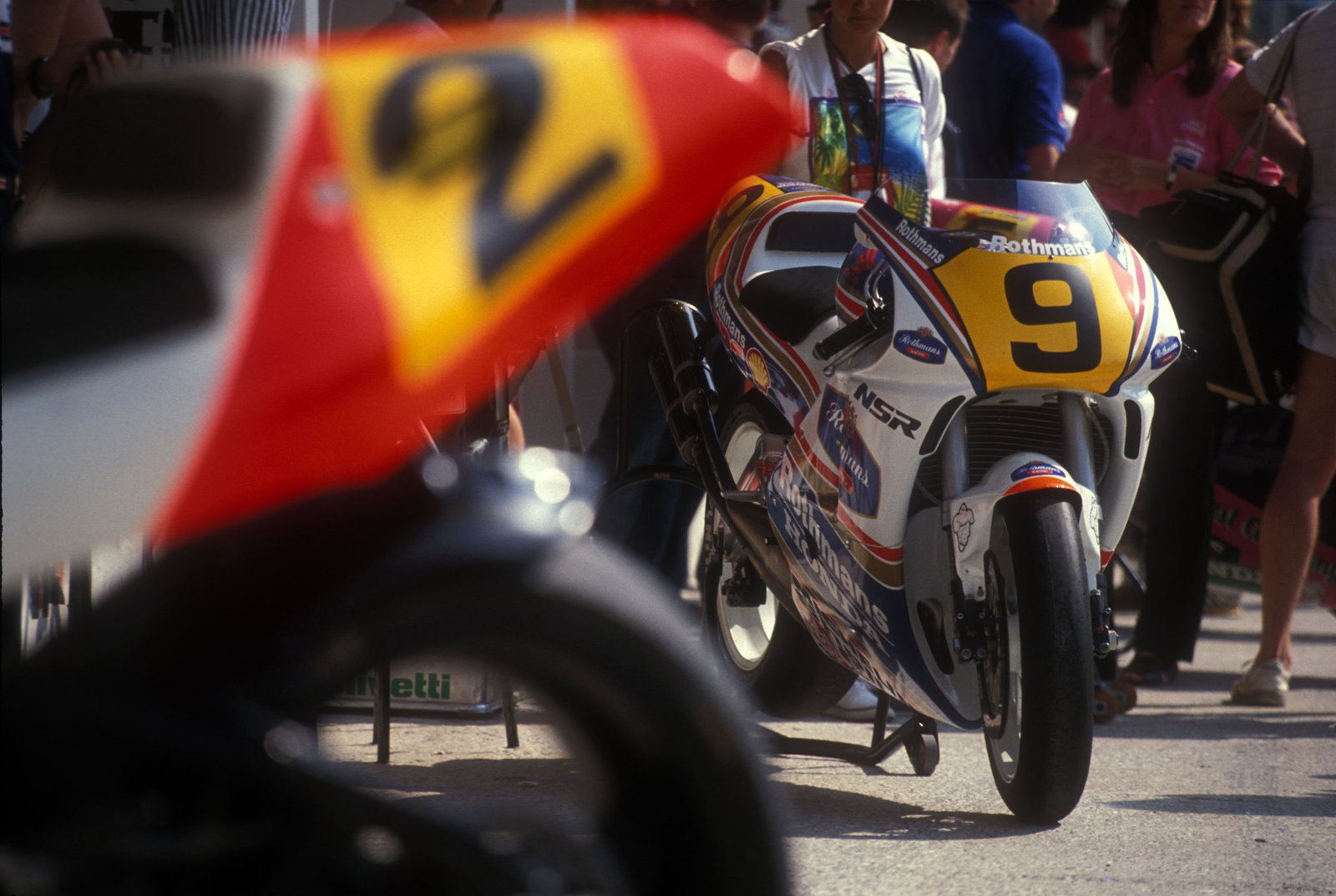 Honda NSR bikes. Credit: Gold and Goose.