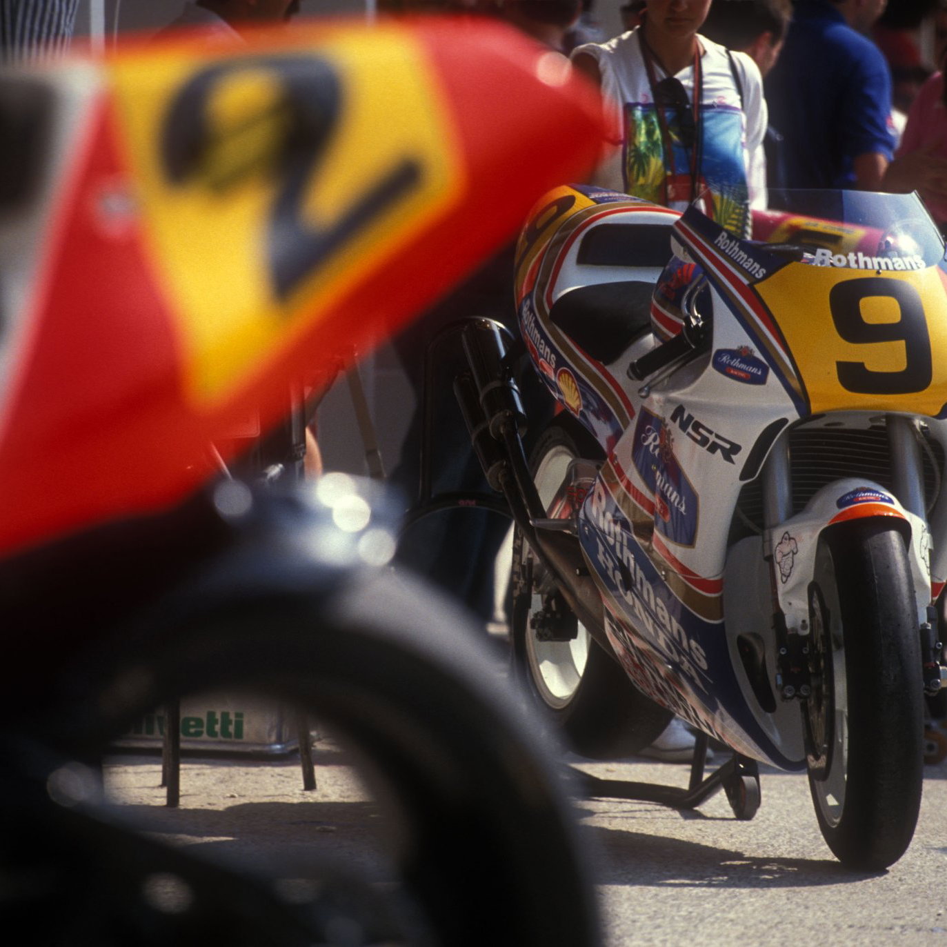 Honda NSR bikes. Credit: Gold and Goose.