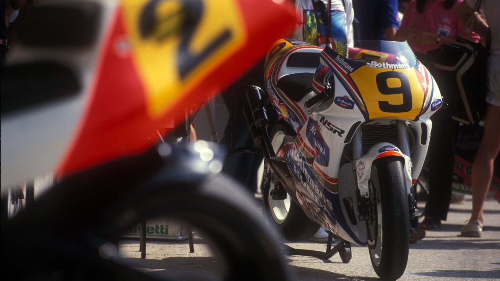 Honda NSR bikes. Credit: Gold and Goose.