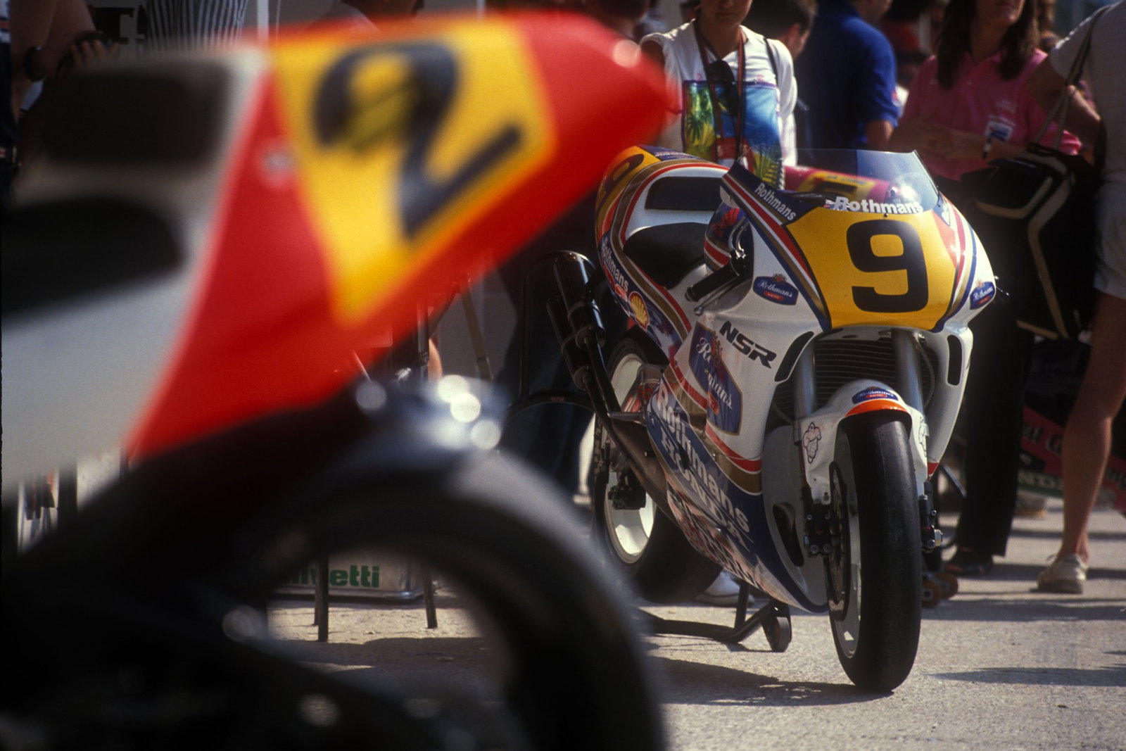 Honda NSR bikes. Credit: Gold and Goose.