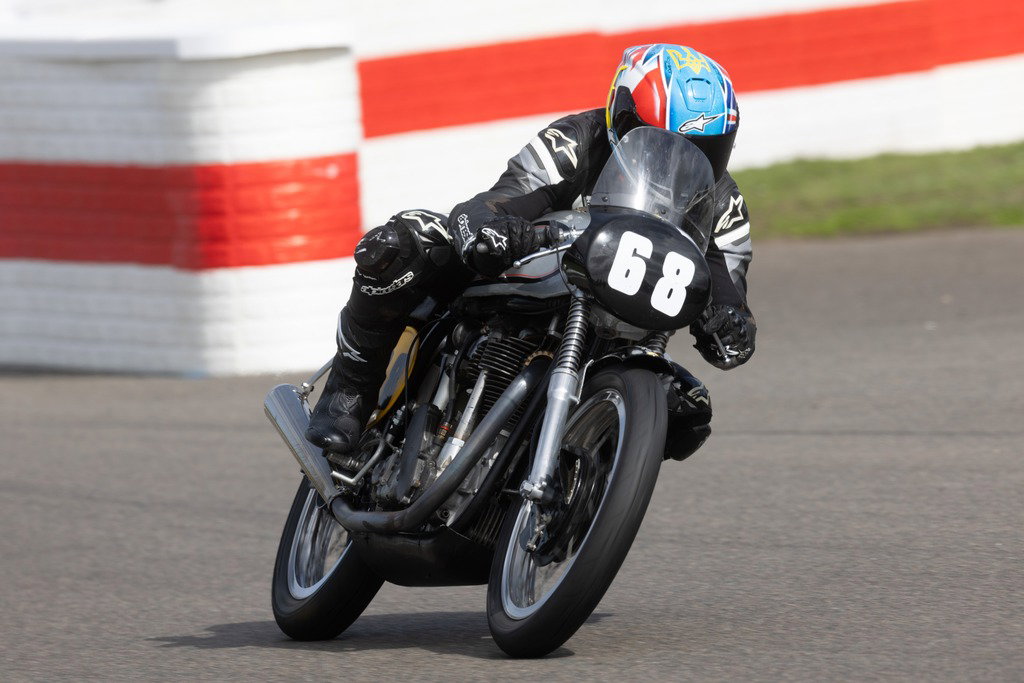 Norton motorcycle at the 2026 Goodwood Revival.