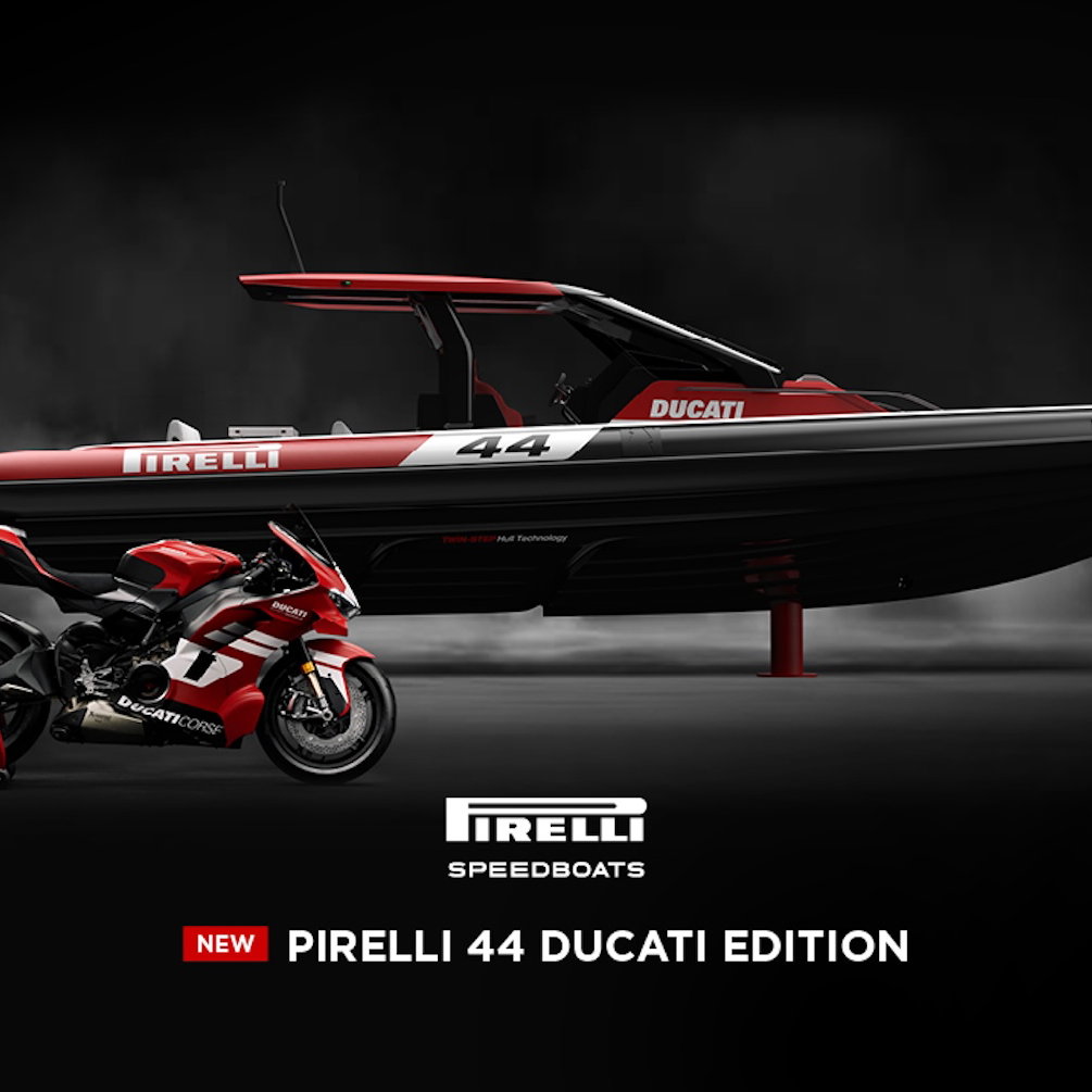The SACS MARINE PRESENTS PIRELLI 44 Ducati RIB