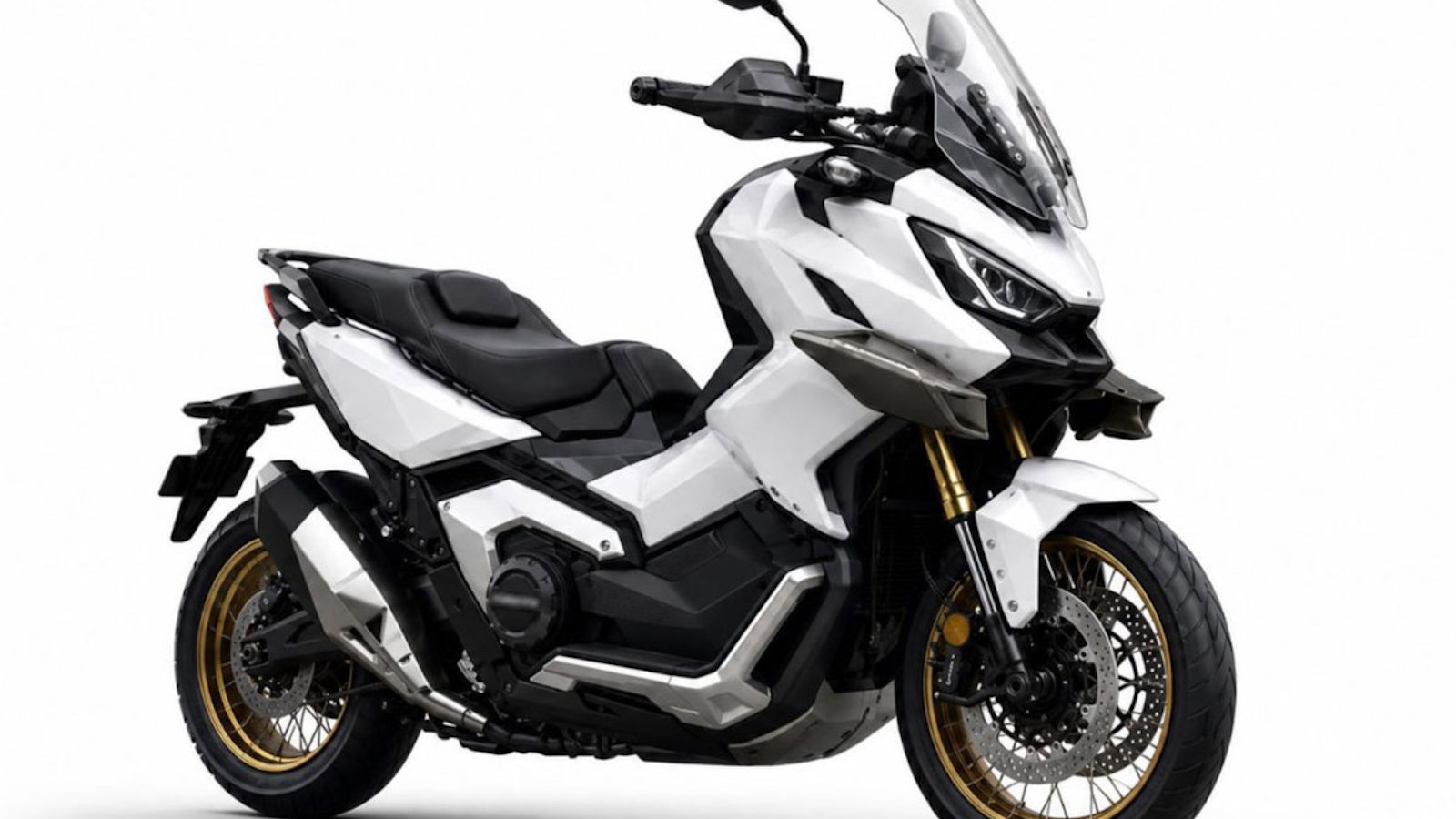 A QJ Motor 900cc maxi scooter