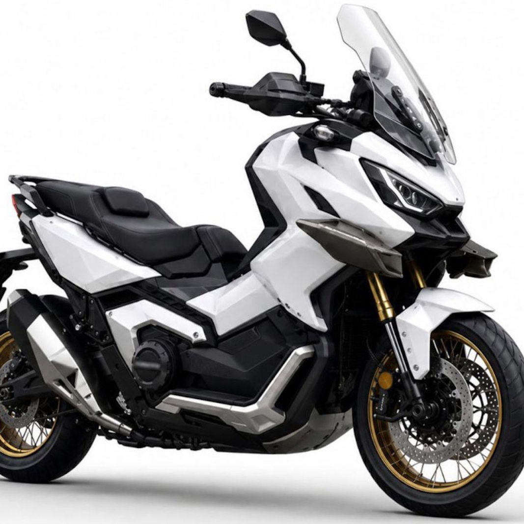 A QJ Motor 900cc maxi scooter
