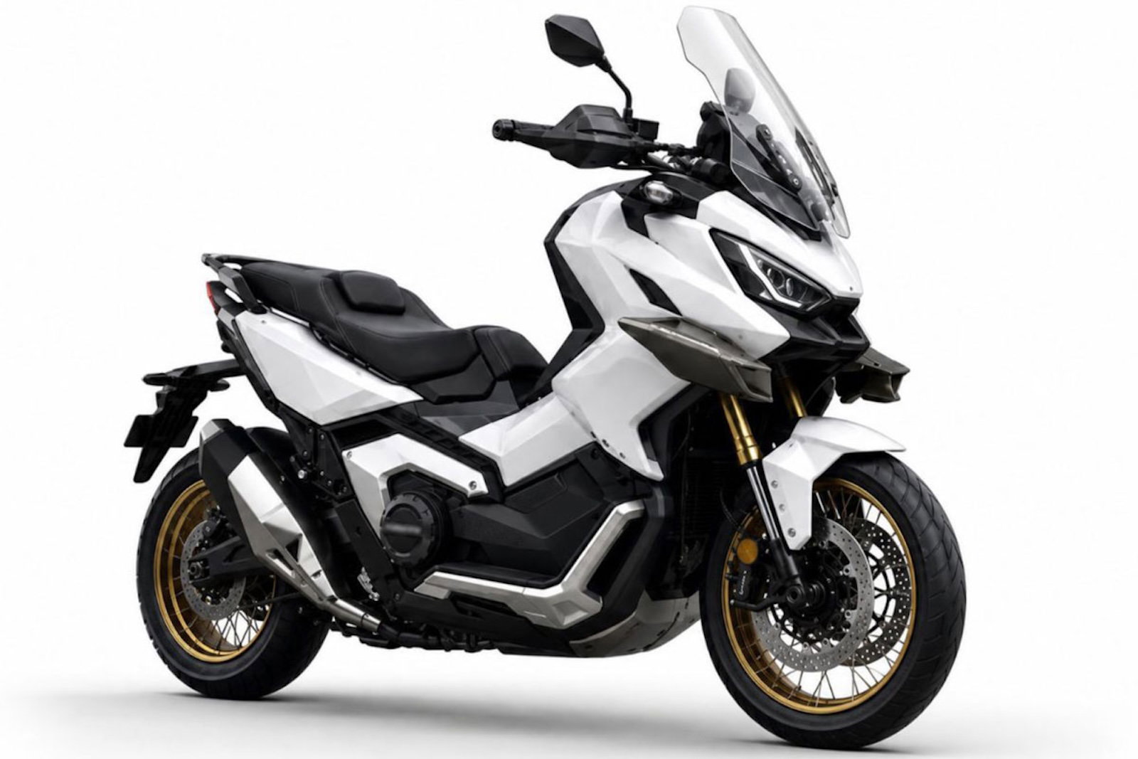 A QJ Motor 900cc maxi scooter