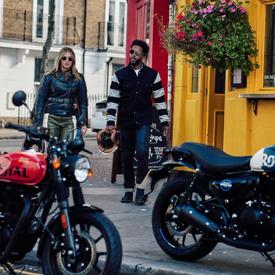 The Royal Enfield HNTR 350
