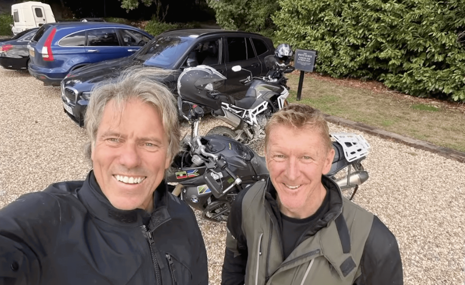 John Bishop and Tim Peake