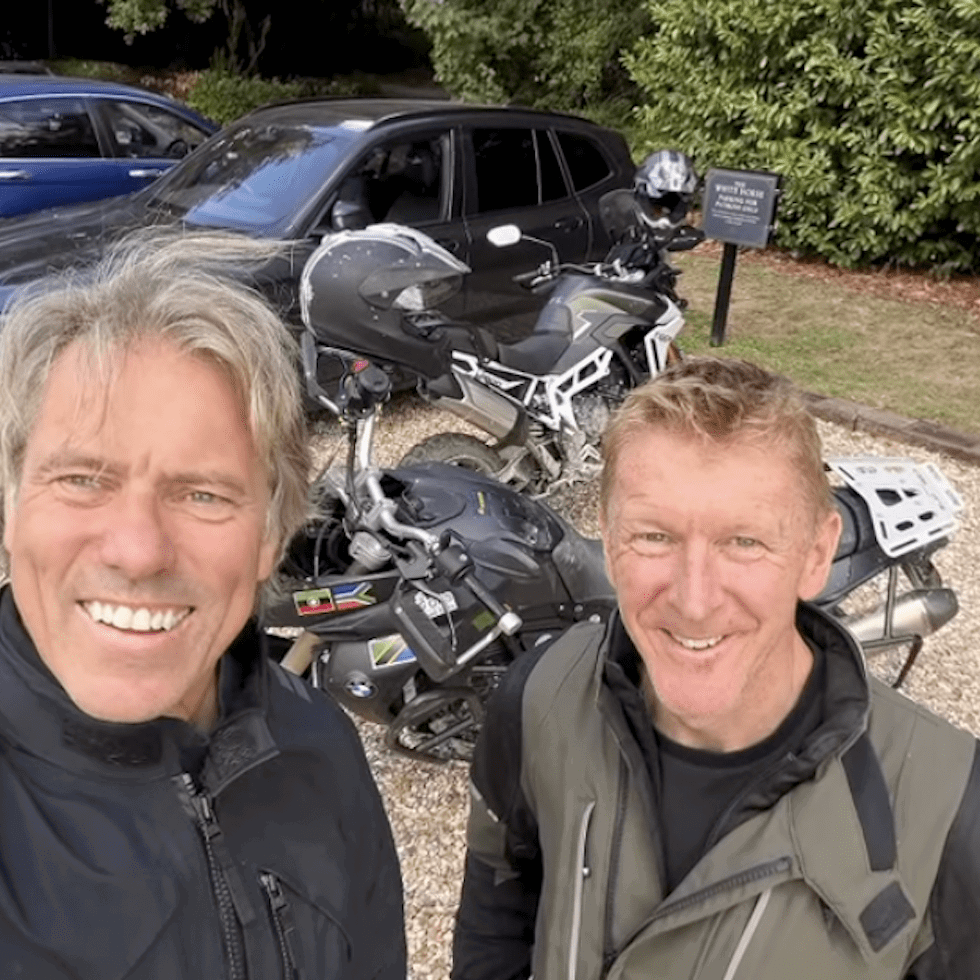 John Bishop and Tim Peake