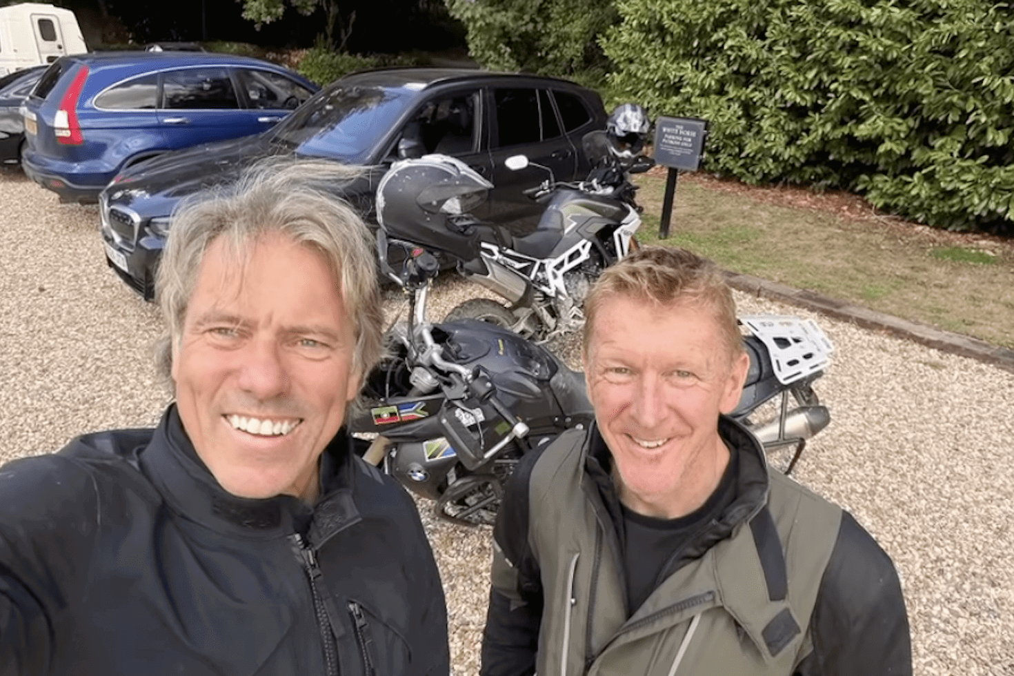 John Bishop and Tim Peake