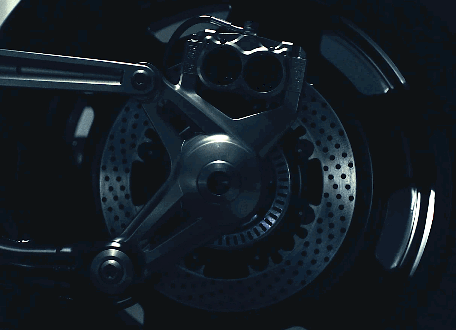 The braking system found on the concept R20