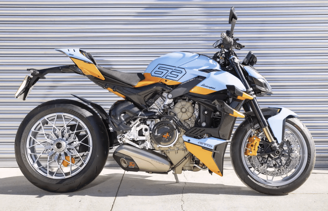 Ducati Streetfighter V4 S Lamborghini Speciale Clienti. Credit: Iconic Auctioneers.