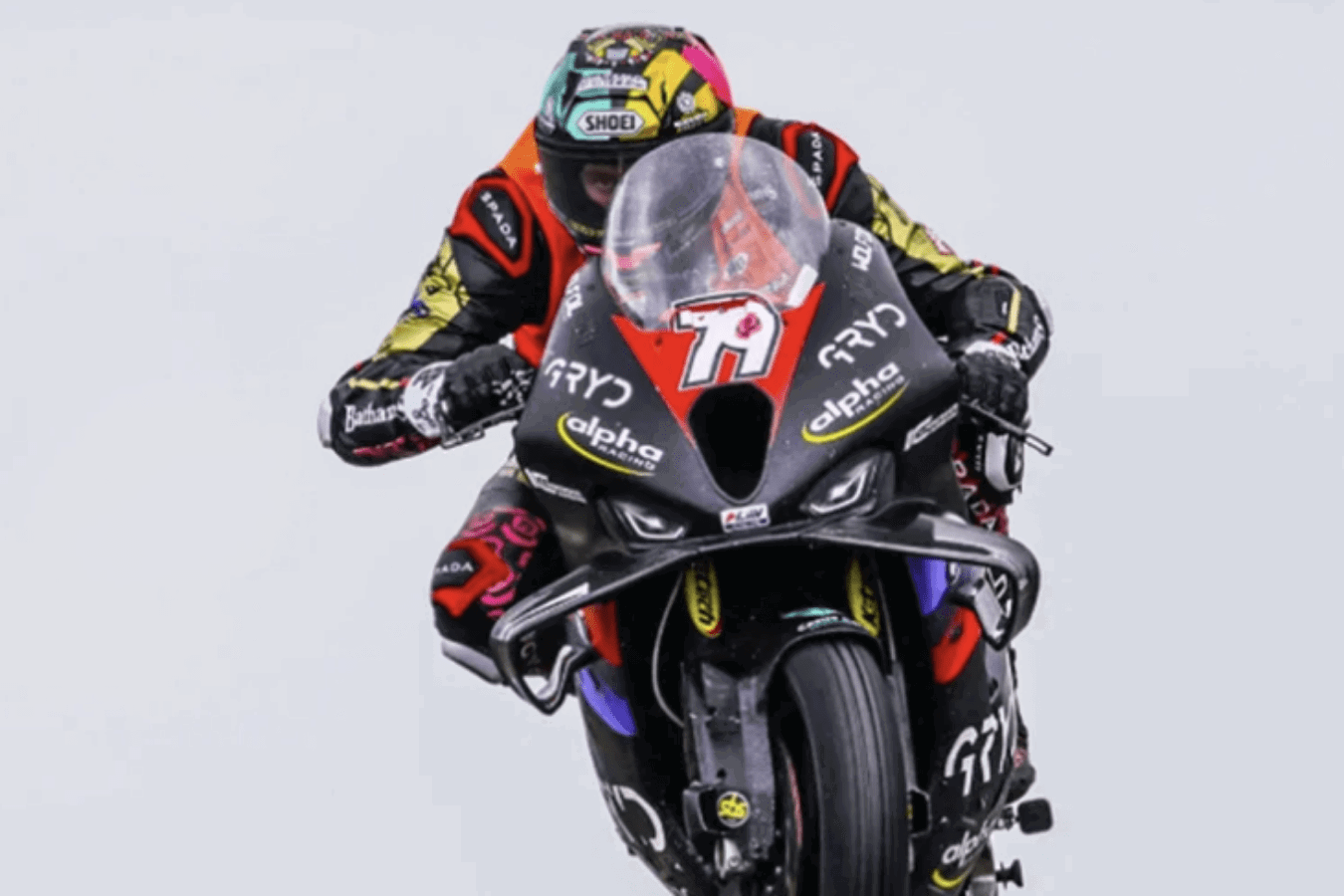 Storm Stacey racing at the NW200. Credit: Pacemaker Press/North West 200.