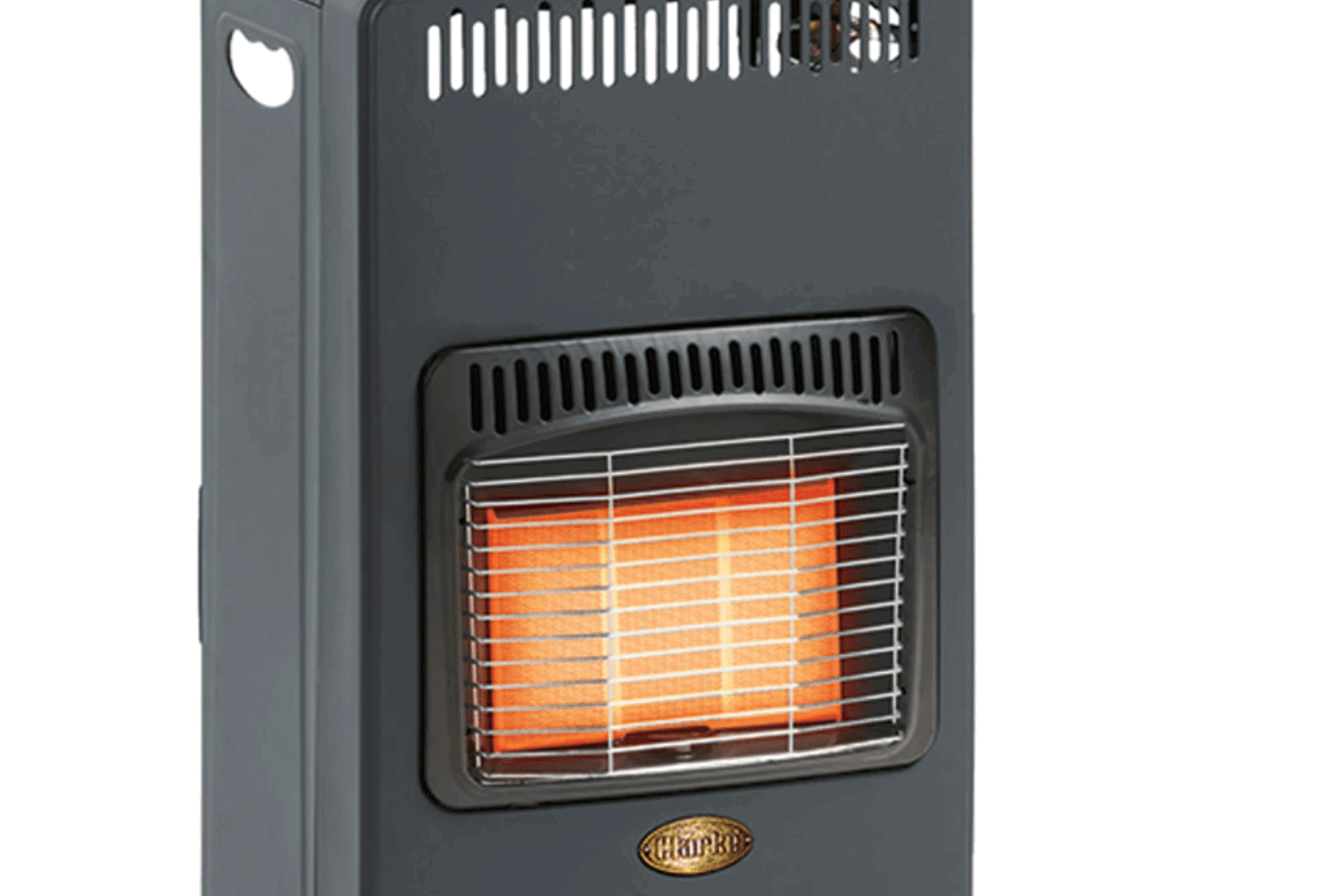The Clarke MGH2 4.2kW Mobile Gas Heater with Folding Cabinet.