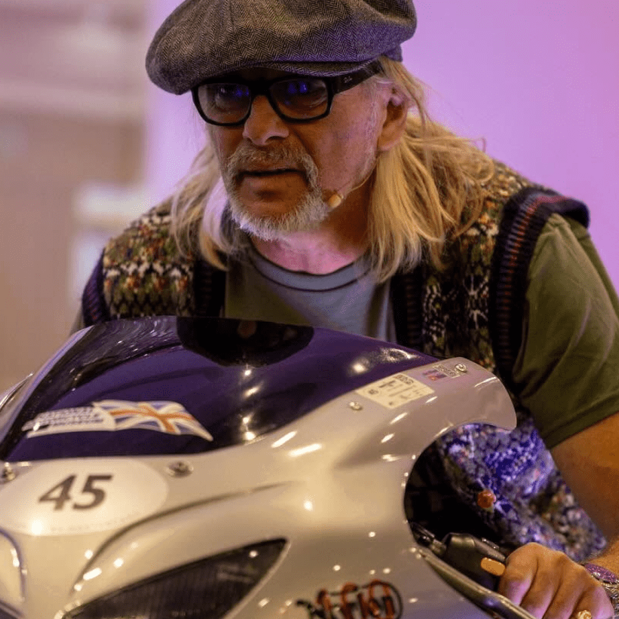 Henry Cole at the National Motorcycle Museum. Credit: Henry Cole/Facebook.