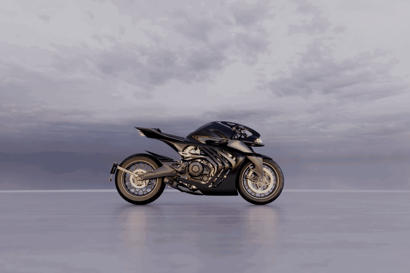 The all-new Aston Martin and Brough Superior AMB 002 Roadster.