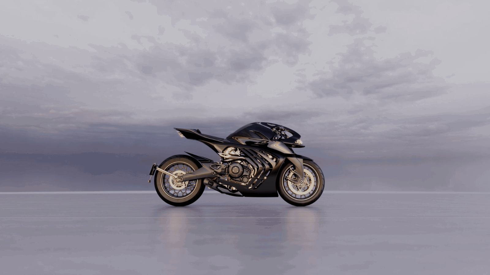 Aston Martin has revealed its first-ever road-legal motorcycle.