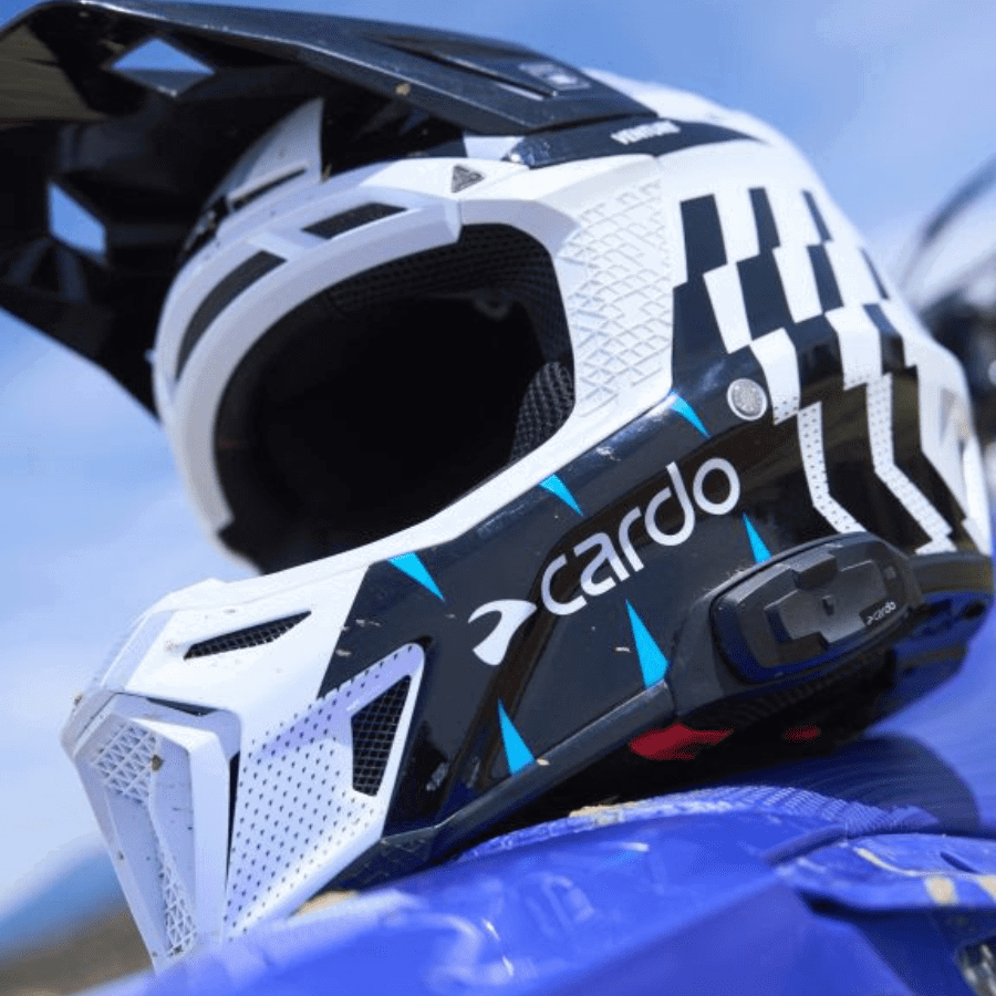 Cardo Venture helmet. 