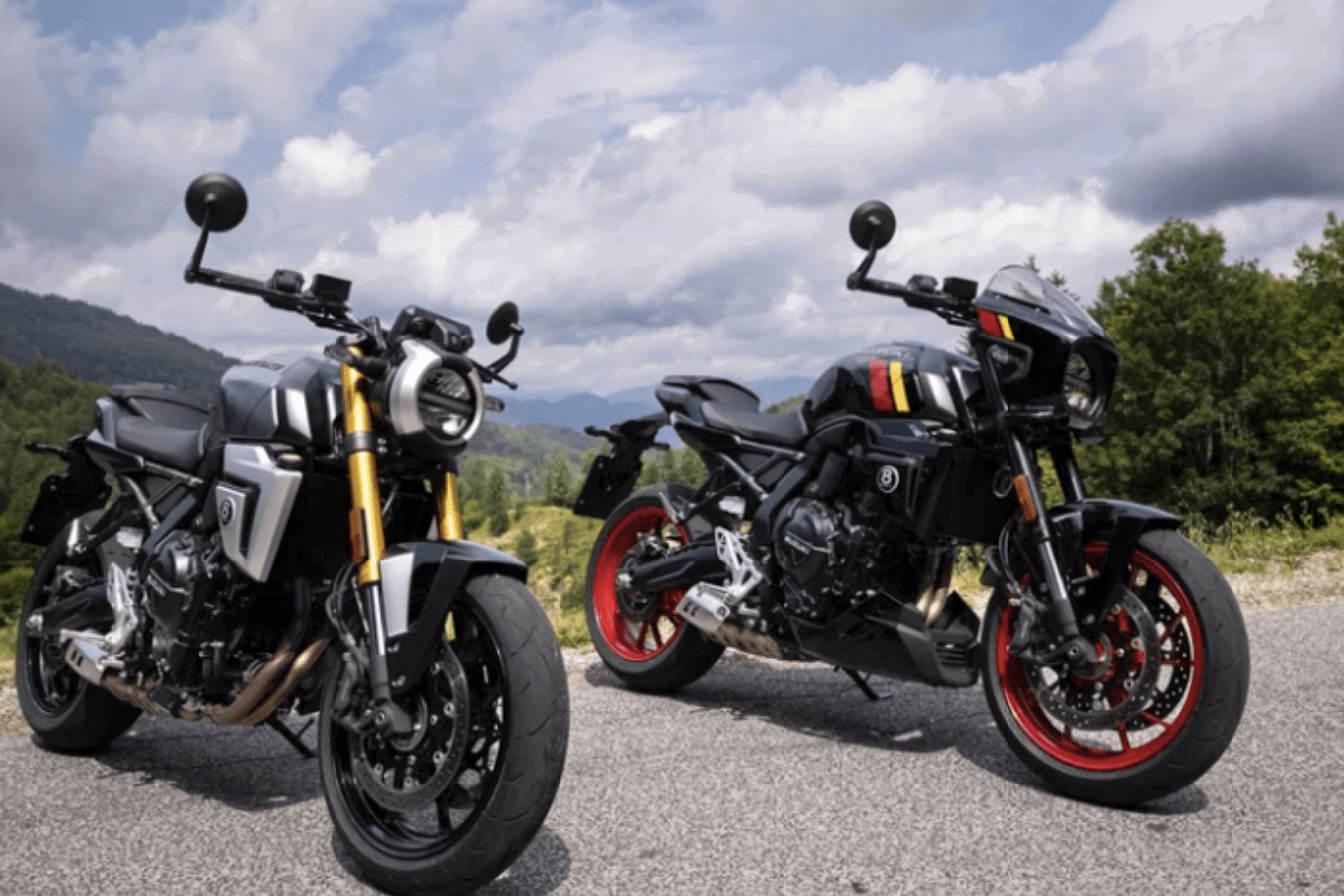 Suzuki GSX-8T and GSX-8TT motorcycles.