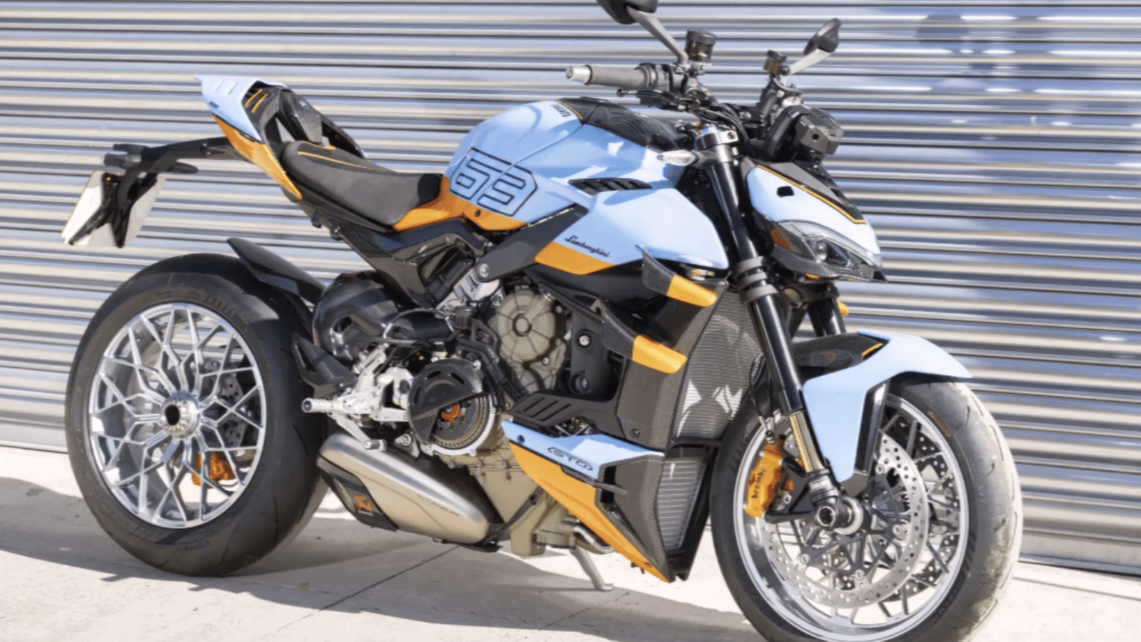 A Ducati Streetfighter V4 S from the Speciale Clienti series. Credit: Iconic Auctioneers.