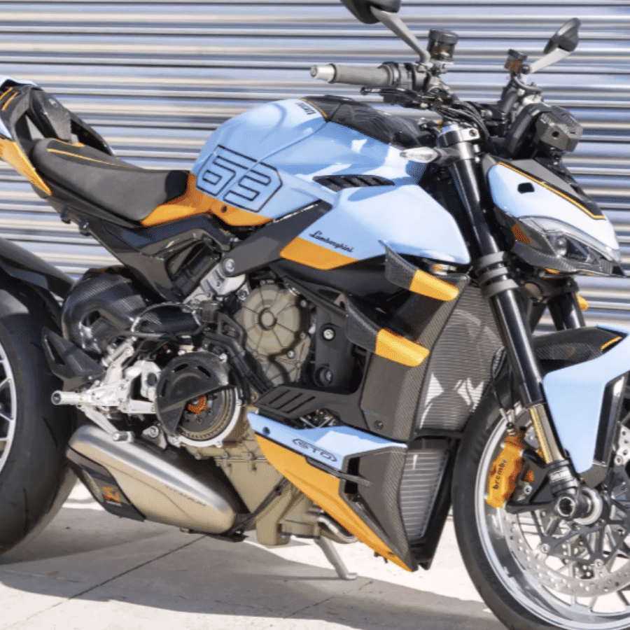 A Ducati Streetfighter V4 S from the Speciale Clienti series. Credit: Iconic Auctioneers.