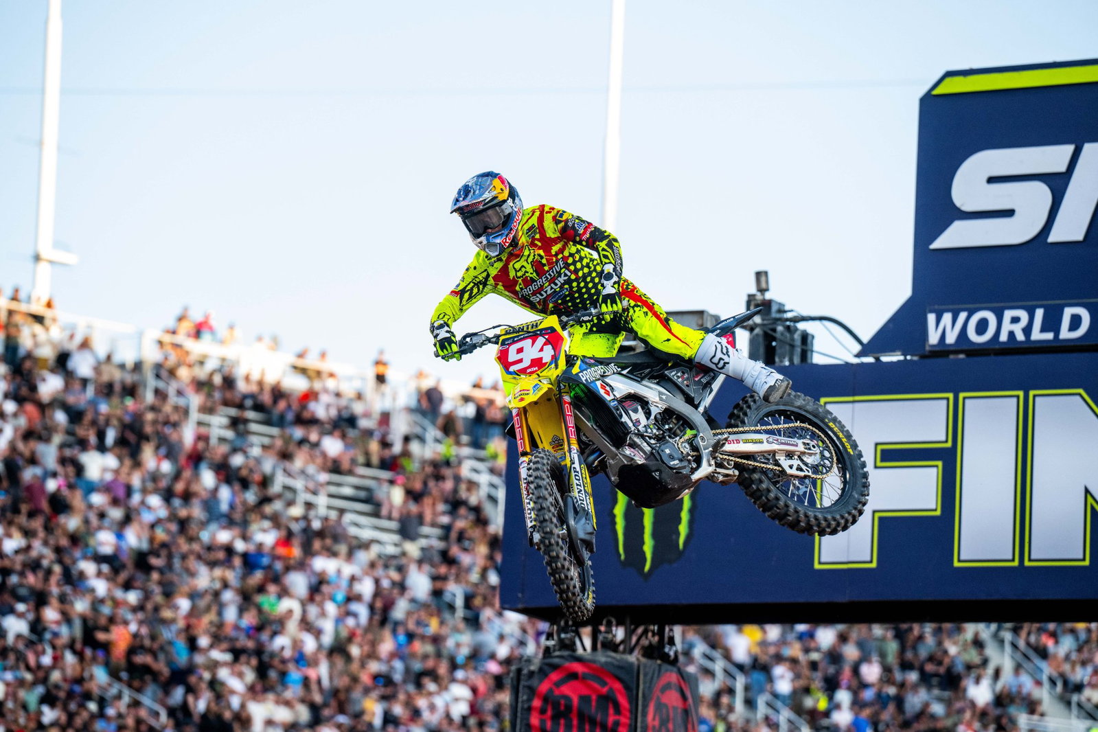 Ken Roczen riding the Suzuki RM-Z450.