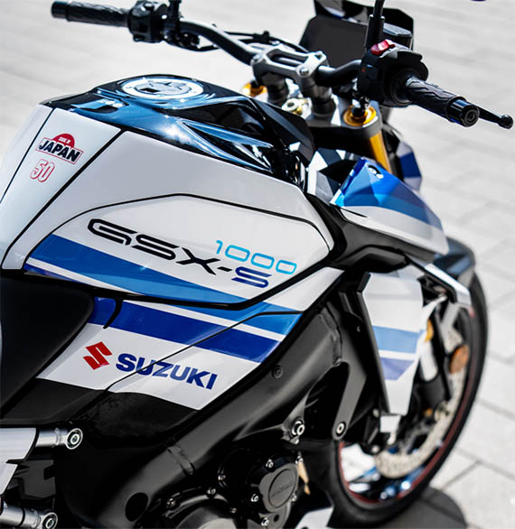 Suzuki GSX-S1000 Special Edition. Credit: Suzuki Germany.
