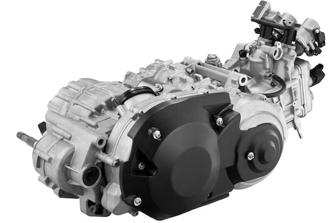 The engine of the QJ Fort 600