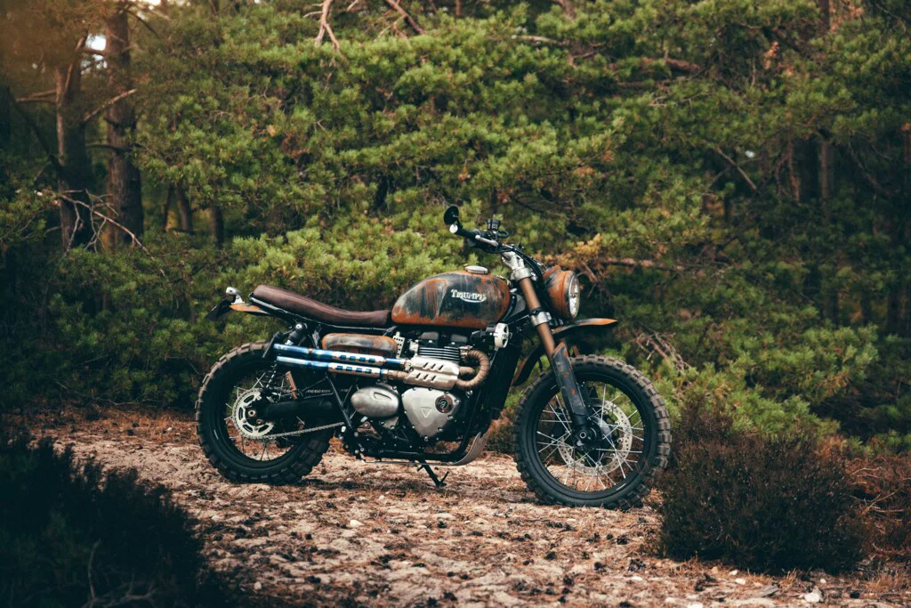 La moto custom Triumph Originals du Royaume-Uni