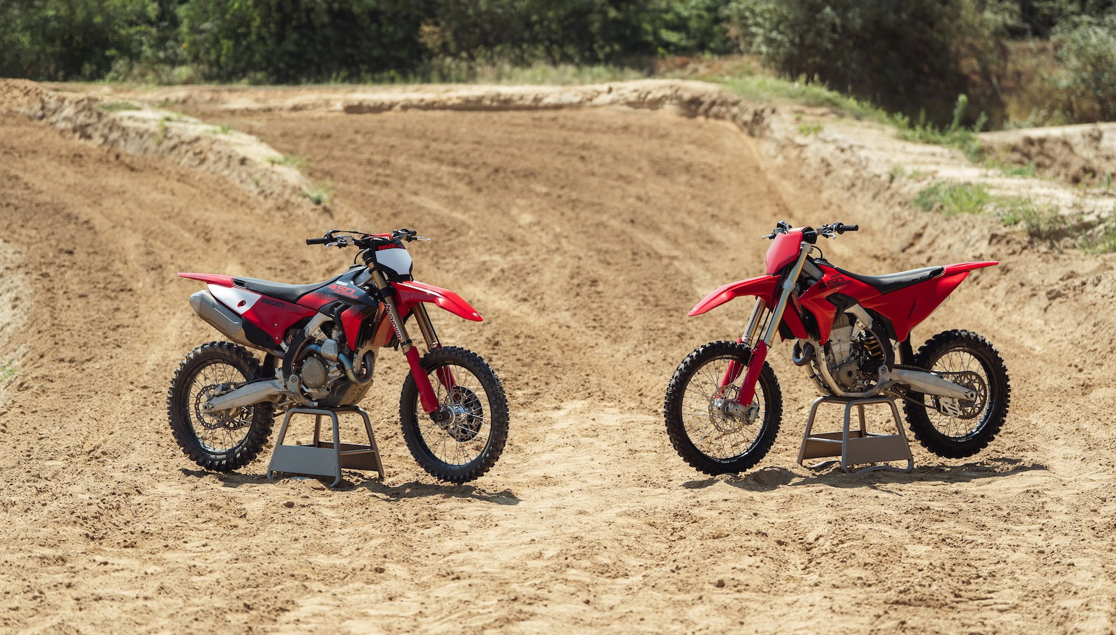 The 2027 Ducati Desmo450 MX and Desmo450 MX Factory
