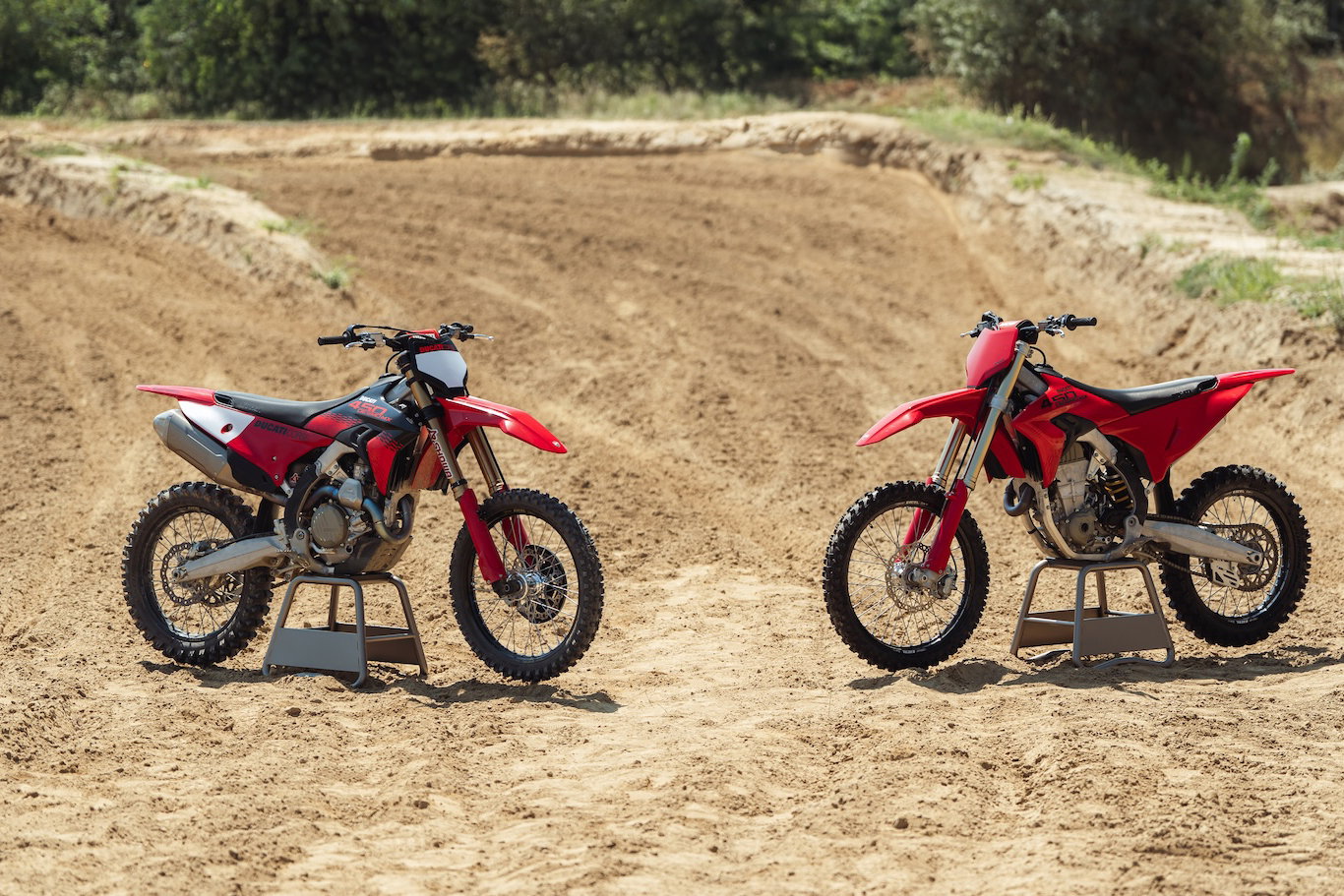The 2027 Ducati Desmo450 MX and Desmo450 MX Factory