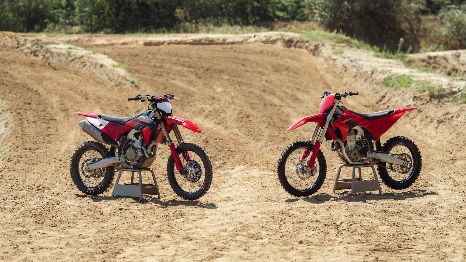 The 2027 Ducati Desmo450 MX and Desmo450 MX Factory