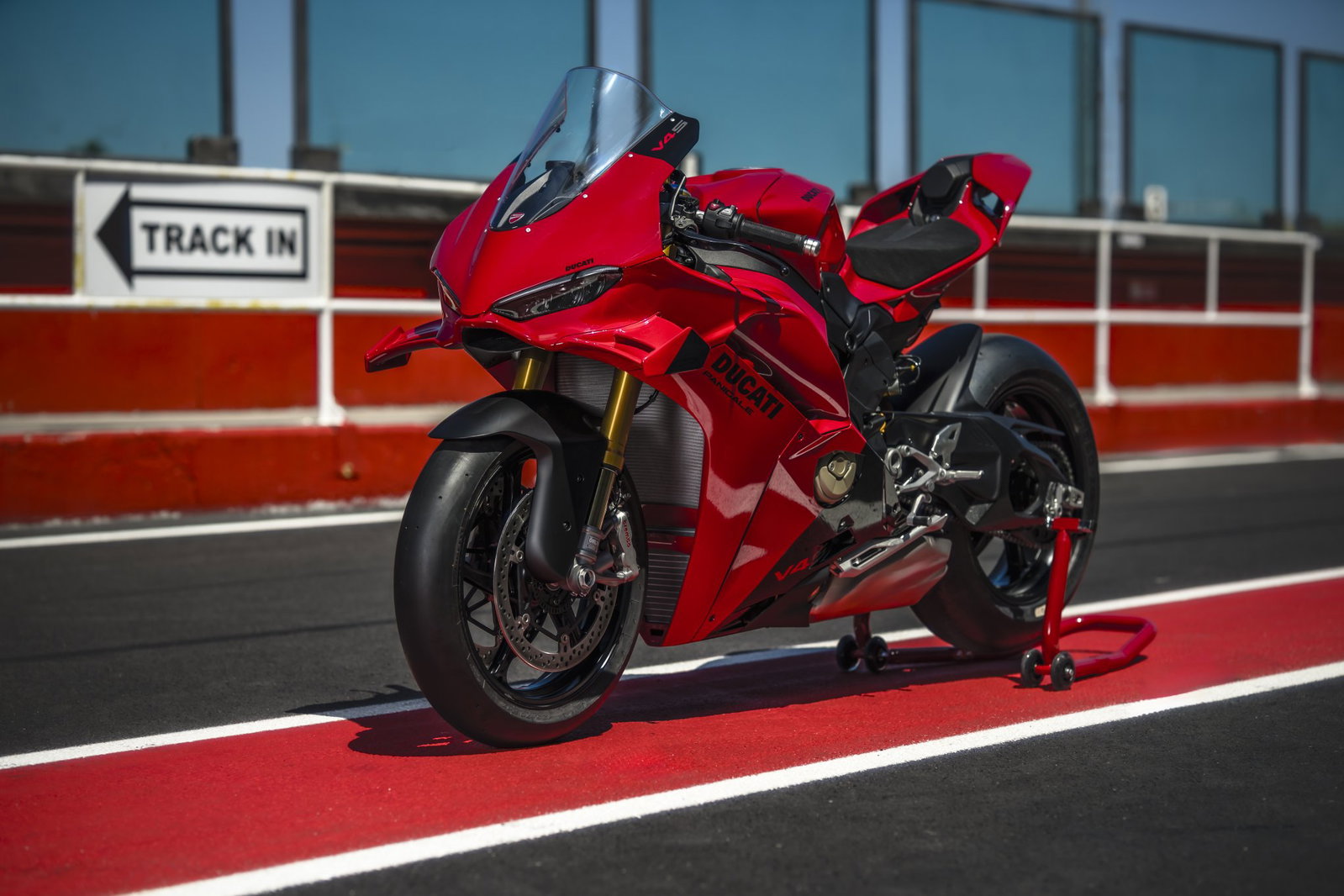 New Ducati Panigale V4 S.