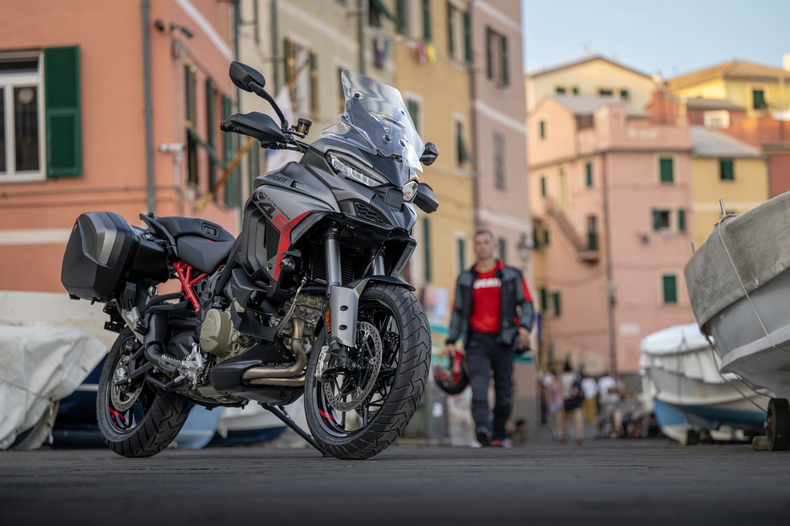 The new Ducati Multistrada V4 S Grand Tour edition