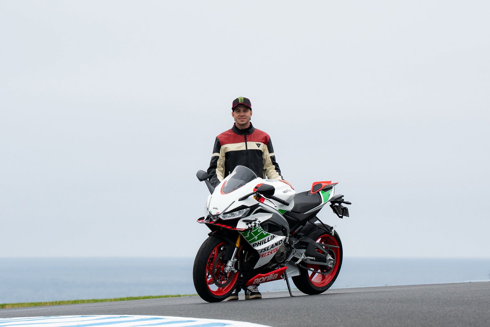 Marco Bezzecchi and the new Phillip Island Tribute Edition