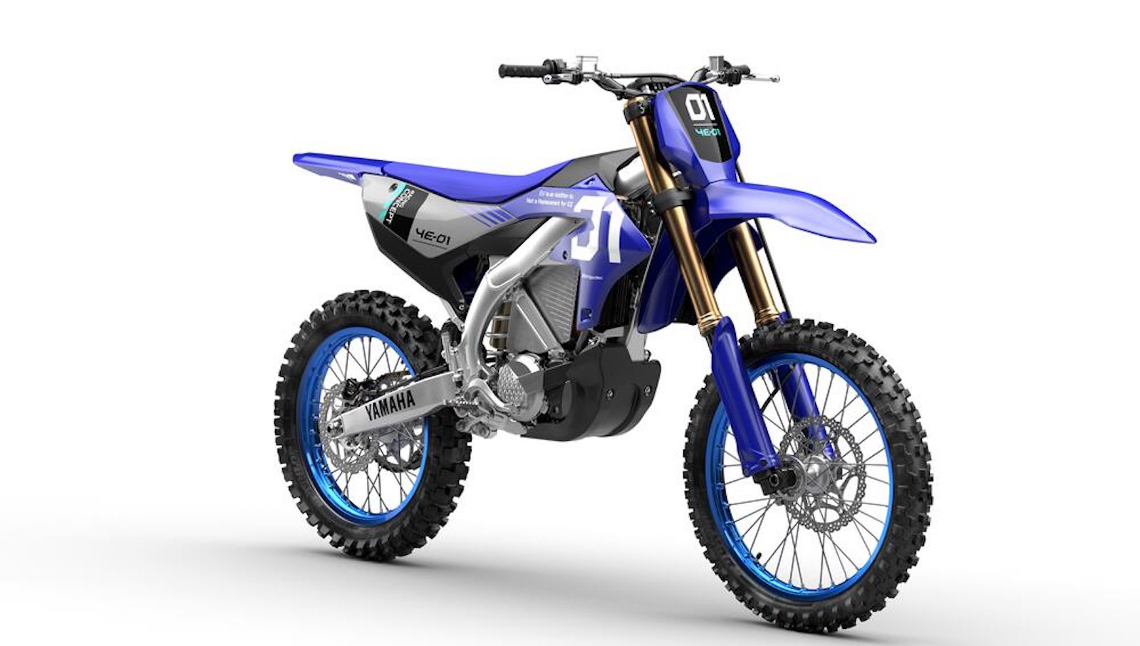 The Yamaha YE-01 electric MX bike