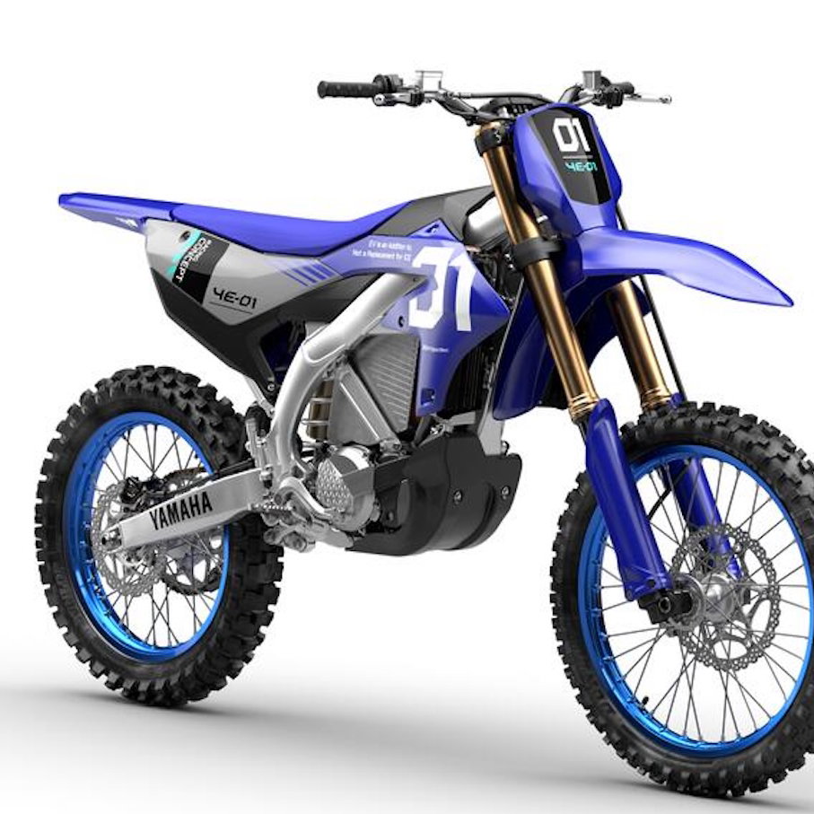 The Yamaha YE-01 electric MX bike