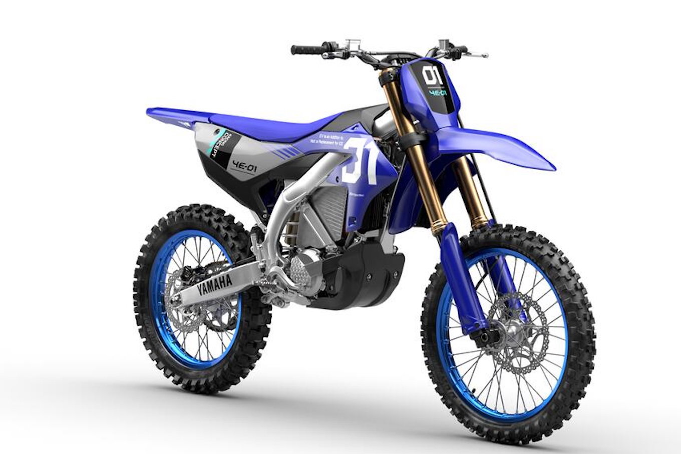 The Yamaha YE-01 electric MX bike