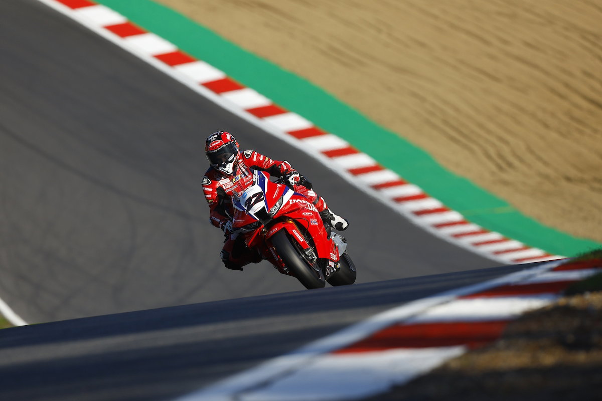 Jason O'Halloran riding a Honda CBR1000RR-R Fireblade SP.