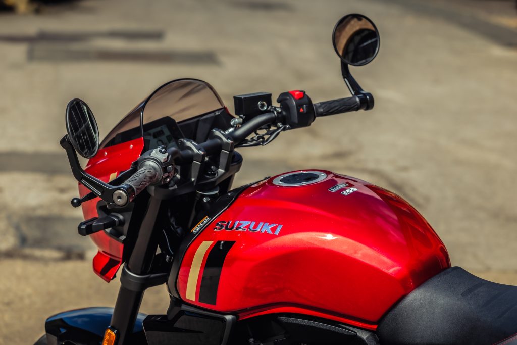 The Candy Daring Red Suzuki GSX-8TT