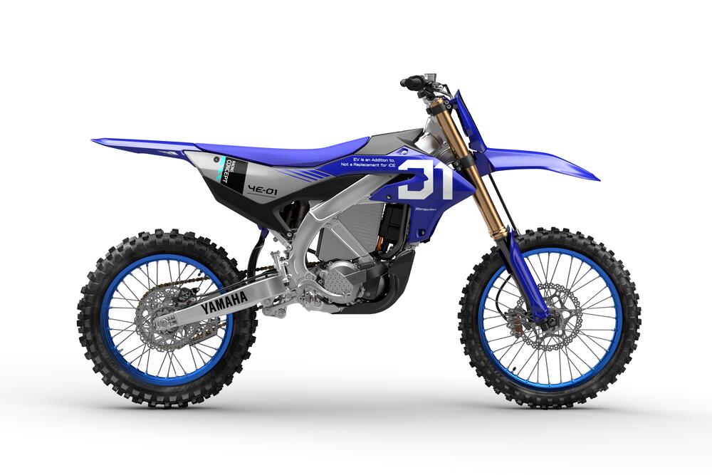 The Yamaha YE-01 electric MX bike