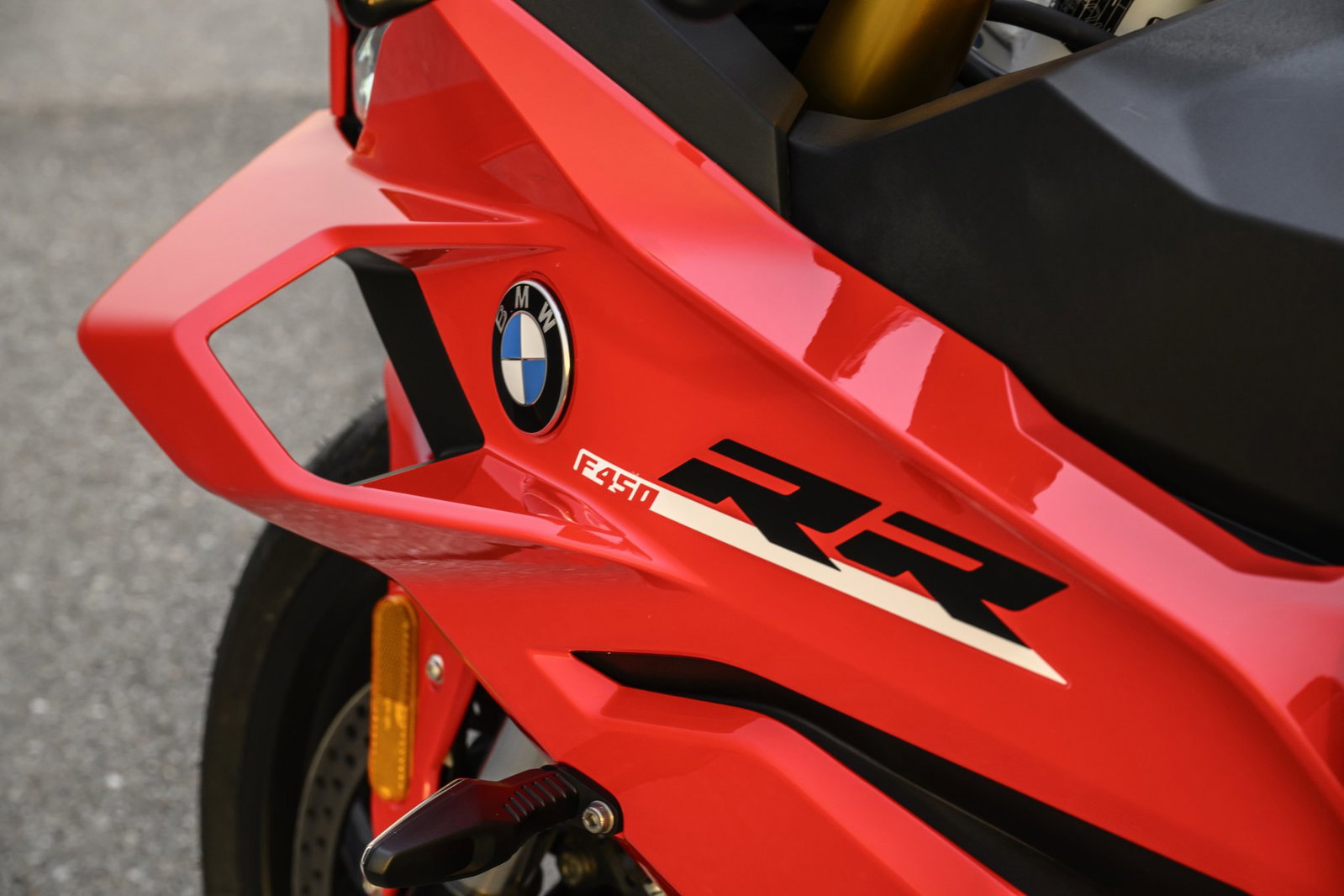 BMW F450 RR with winglets.