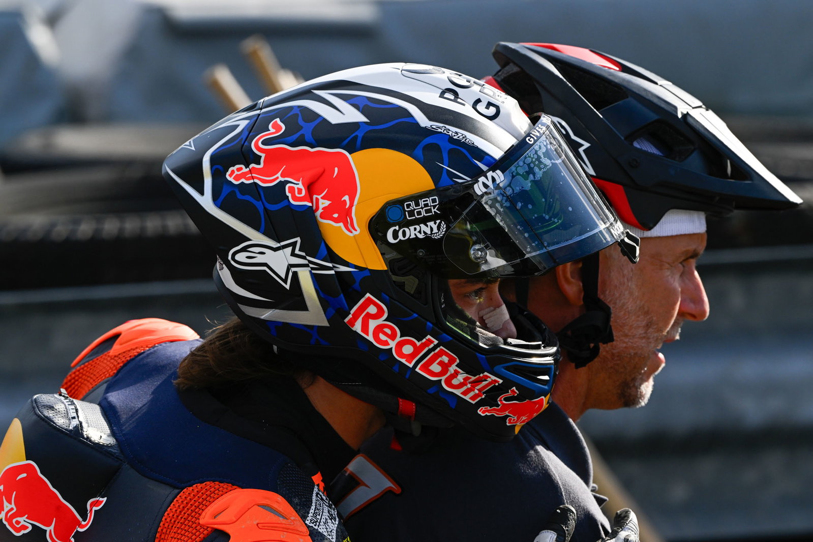 Pedro Acosta after a crash in Japan. Credit: Gold and Goose.
