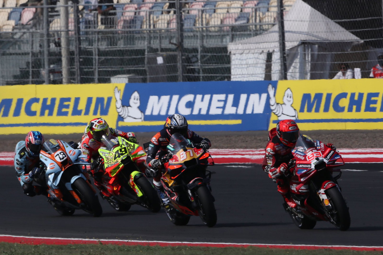 MotoGP race at Mandalika, Indonesia. Credit: Gold and Goose.
