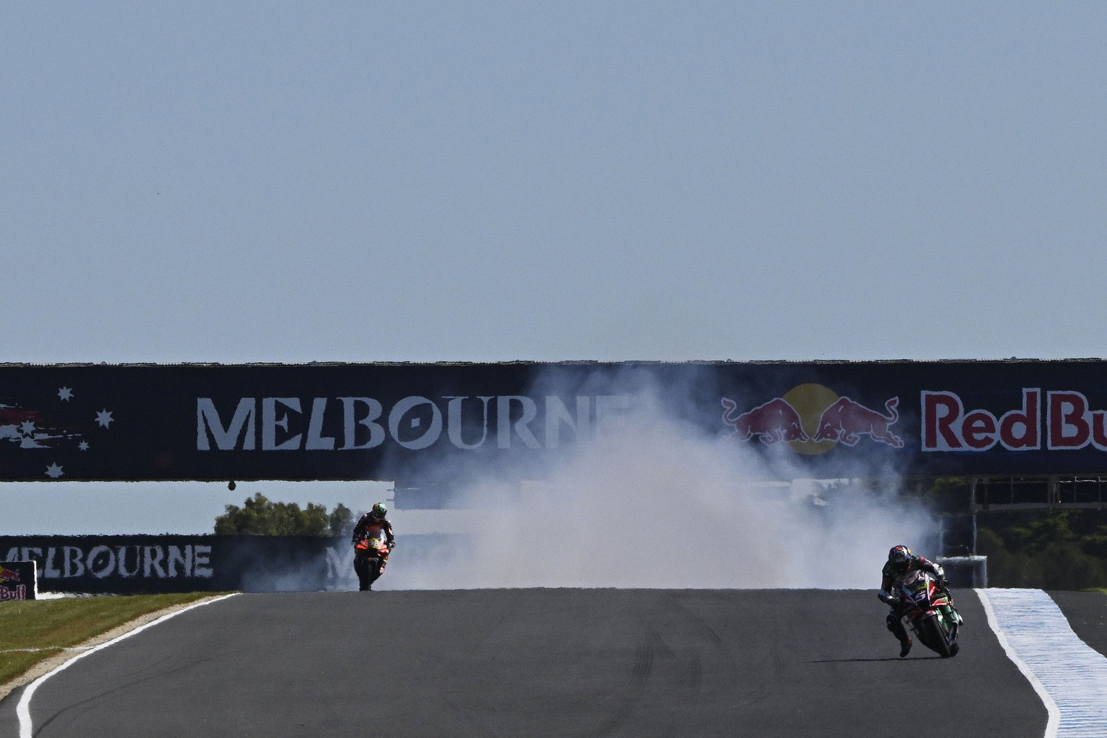 KTM engine explodes. Credit: Gold and Goose.